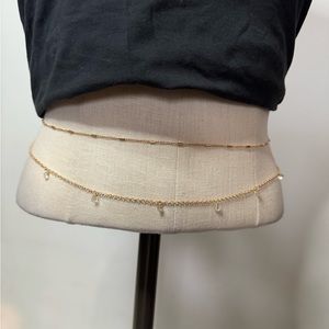 Waist jewelry fits to small to medium fit NWT